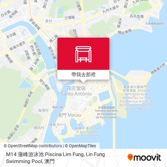 M14 蓮峰游泳池 Piscina Lim Fung, Lin Fung Swimming Pool地圖