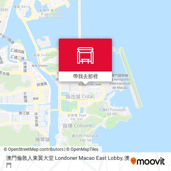 澳門倫敦人東翼大堂 Londoner Macao East Lobby地圖