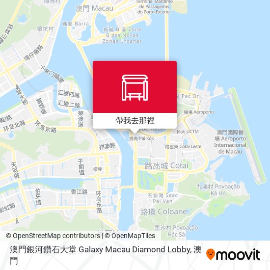 澳門銀河鑽石大堂 Galaxy Macau Diamond Lobby地圖