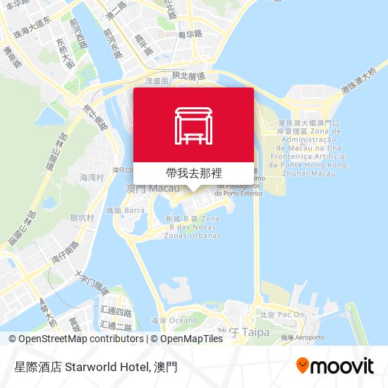 星際酒店 Starworld Hotel地圖