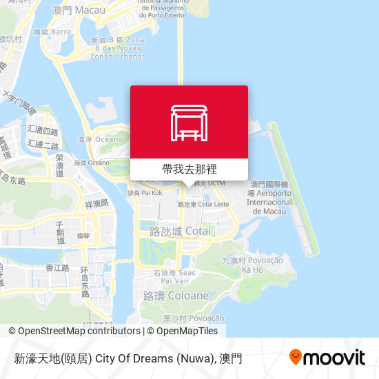 新濠天地(頤居) City Of Dreams (Nuwa)地圖