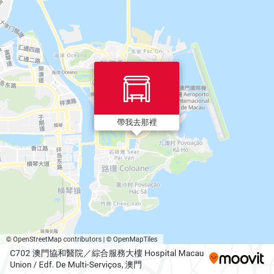 C702 澳門協和醫院／綜合服務大樓 Hospital Macau Union / Edf. De Multi-Serviços地圖
