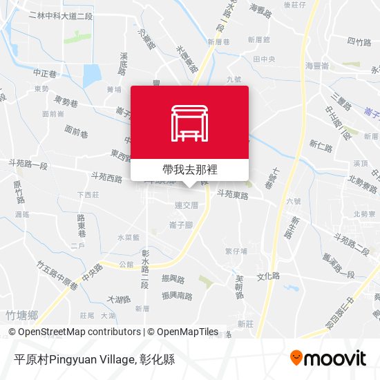 平原村Pingyuan Village地圖
