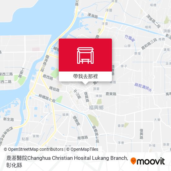 鹿基醫院Changhua Christian Hosital Lukang Branch地圖