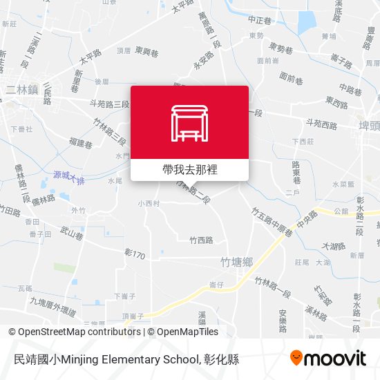 民靖國小Minjing Elementary School地圖