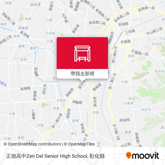 正德高中Zen Del Senior High School地圖