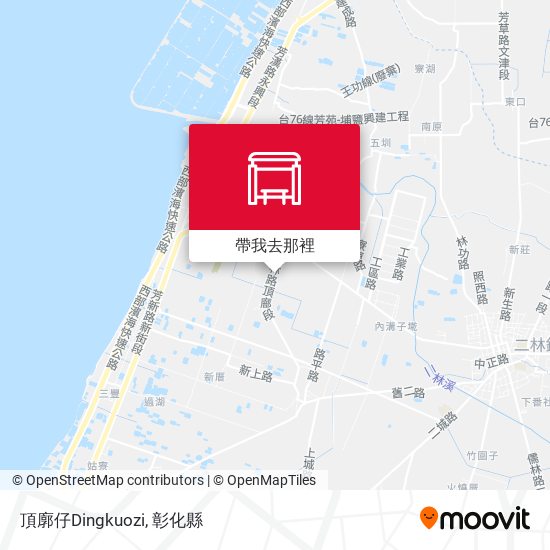 頂廓仔Dingkuozi地圖