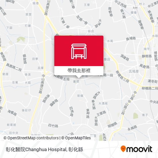 彰化醫院Changhua Hospital地圖