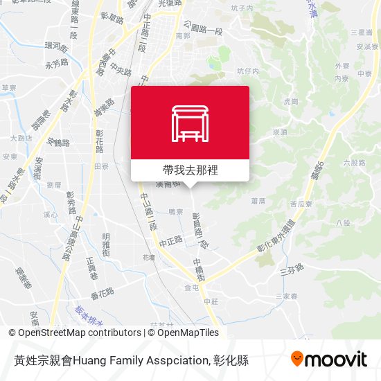 黃姓宗親會Huang Family Asspciation地圖