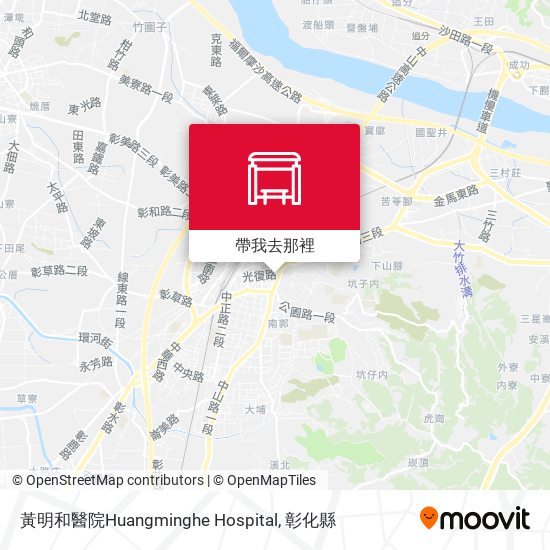 黃明和醫院Huangminghe Hospital地圖