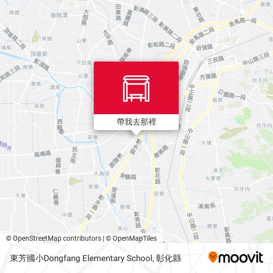 東芳國小Dongfang Elementary School地圖