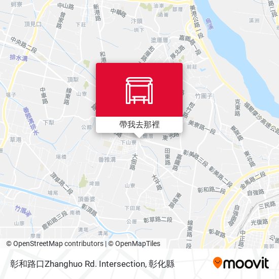 彰和路口Zhanghuo Rd. Intersection地圖