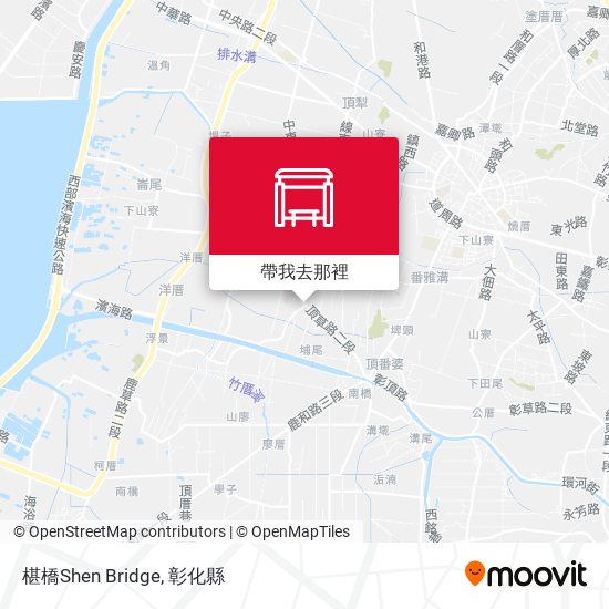 椹橋Shen Bridge地圖