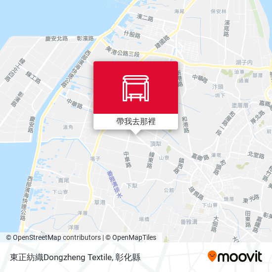 東正紡織Dongzheng Textile地圖