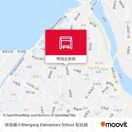 伸港國小Shengang Elementary School地圖