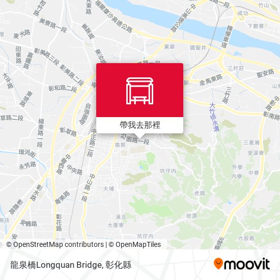 龍泉橋Longquan Bridge地圖