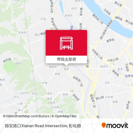 縣安路口Xianan Road Intersection地圖
