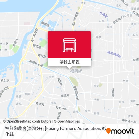 福興鄉農會[臺灣好行]Fusing Farmer's Association地圖