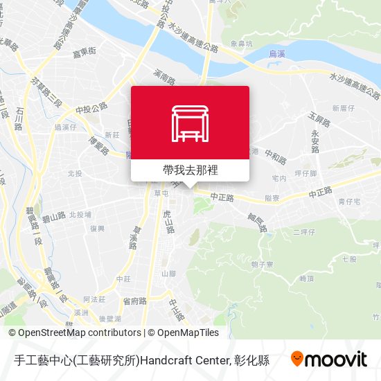 手工藝中心(工藝研究所)Handcraft Center地圖