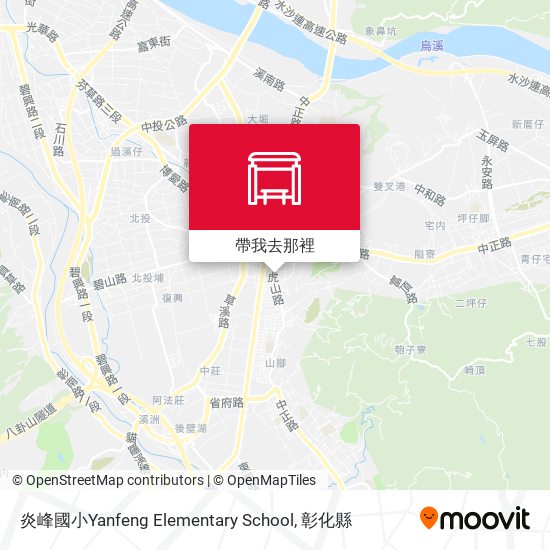 炎峰國小Yanfeng Elementary School地圖