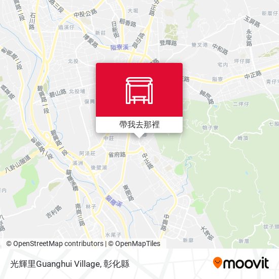 光輝里Guanghui Village地圖