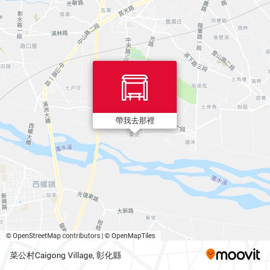 菜公村Caigong Village地圖