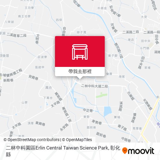 二林中科園區Erlin Central Taiwan Science Park地圖