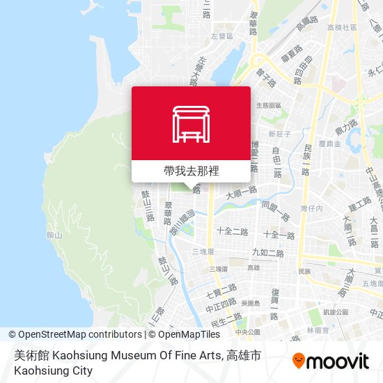 美術館 Kaohsiung Museum Of Fine Arts地圖