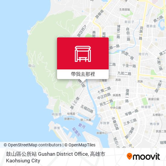 鼓山區公所站 Gushan District Office地圖