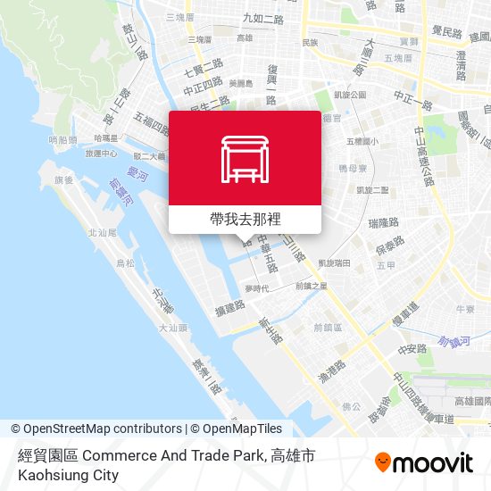 經貿園區 Commerce And Trade Park地圖