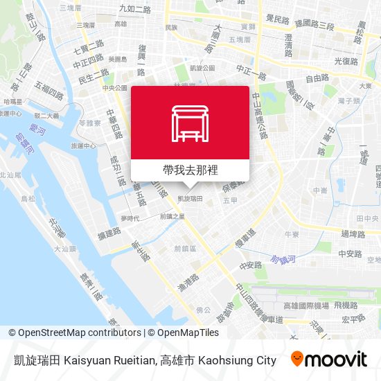 凱旋瑞田 Kaisyuan Rueitian地圖