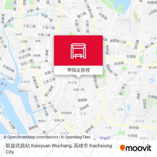 凱旋武昌站 Kaisyuan Wuchang地圖