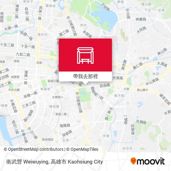 衛武營 Weiwuying地圖