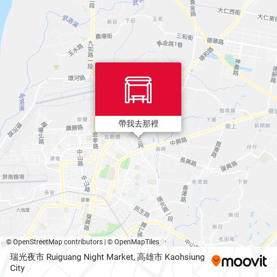 瑞光夜市 Ruiguang Night Market地圖