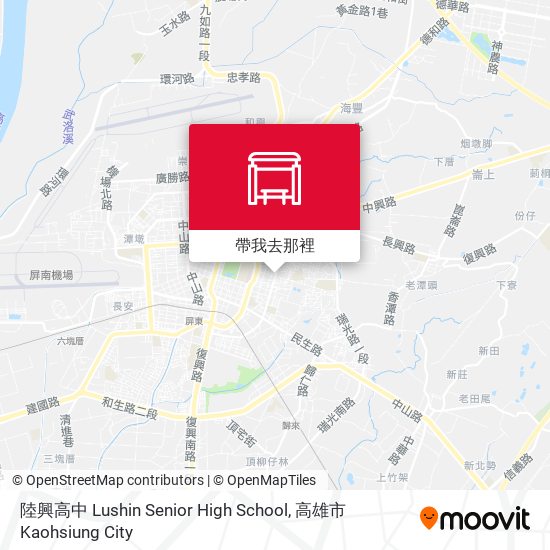 陸興高中 Lushin Senior High School地圖