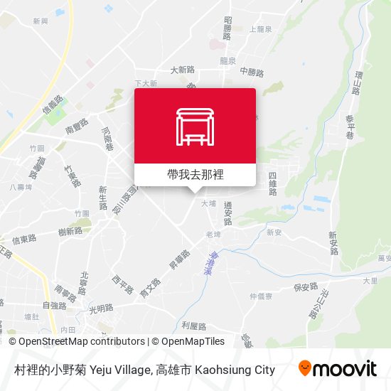 村裡的小野菊 Yeju Village地圖