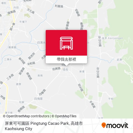 屏東可可園區 Pingtung Cacao Park地圖