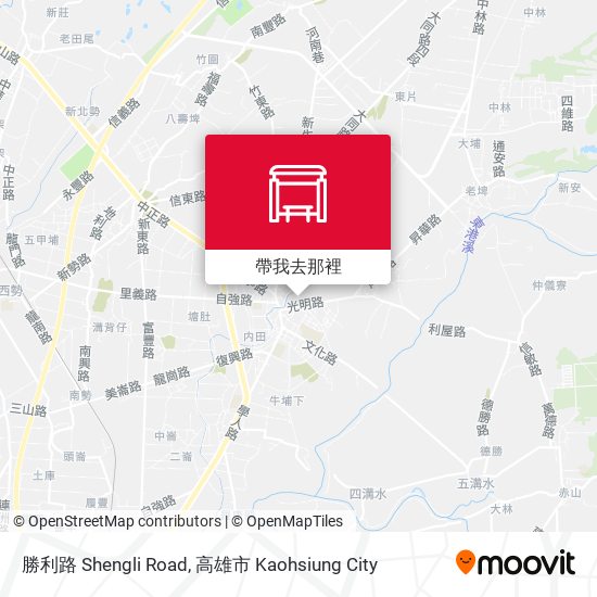 勝利路 Shengli Road地圖