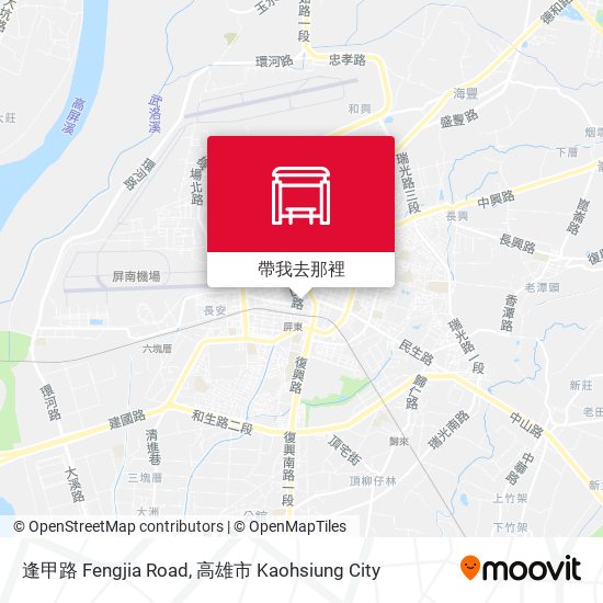 逢甲路 Fengjia Road地圖