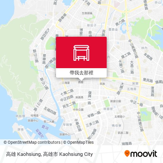 高雄 Kaohsiung地圖
