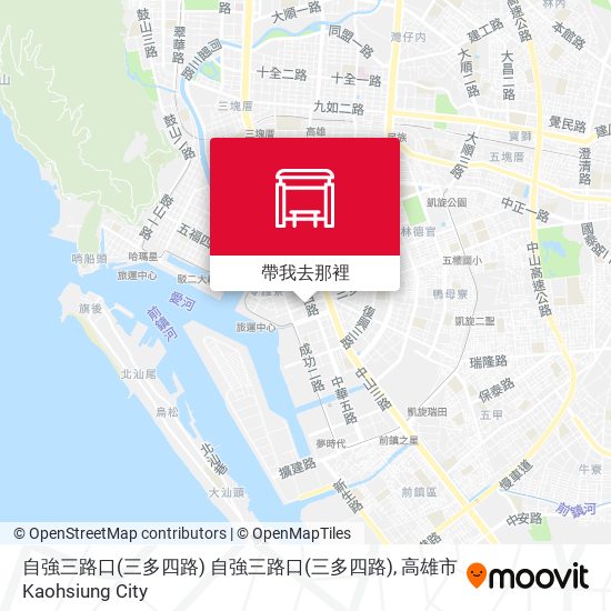 自強三路口(三多四路) 自強三路口(三多四路)地圖