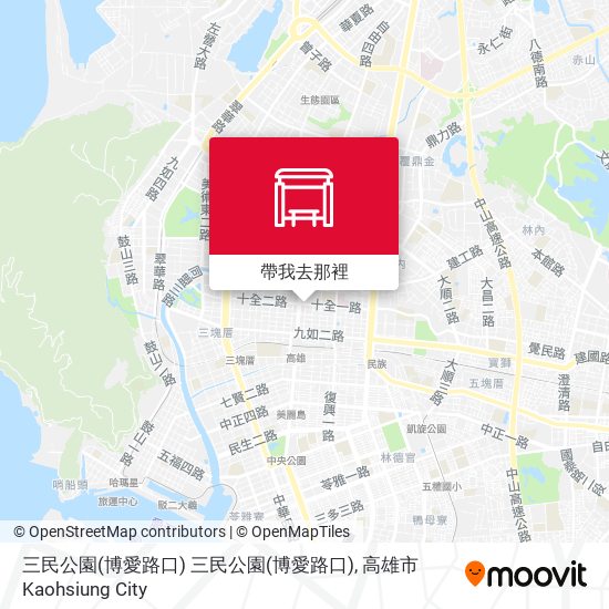 三民公園(博愛路口) 三民公園(博愛路口)地圖