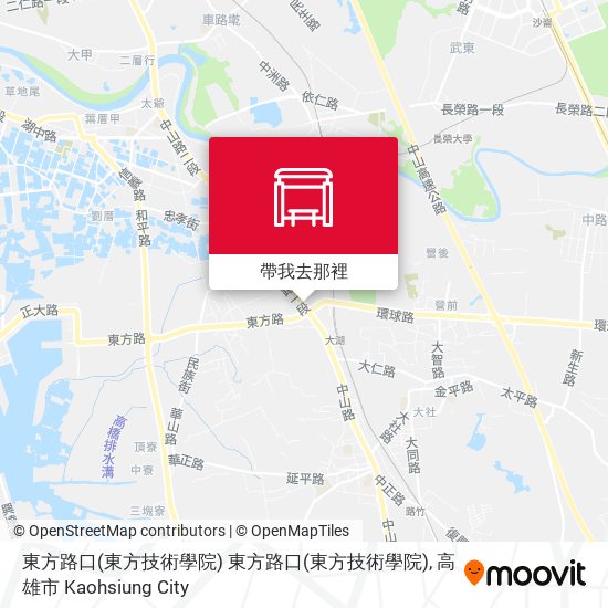 東方路口(東方技術學院) 東方路口(東方技術學院)地圖