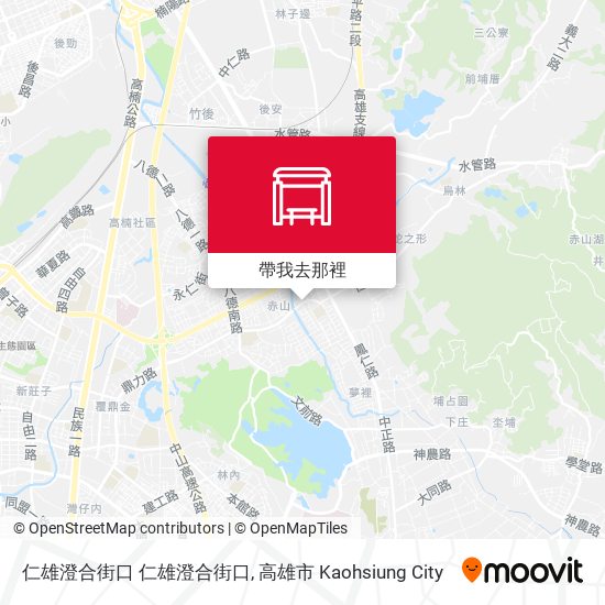 仁雄澄合街口 仁雄澄合街口地圖