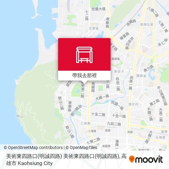 美術東四路口(明誠四路) 美術東四路口(明誠四路)地圖