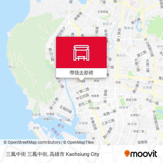 三鳳中街 三鳳中街地圖