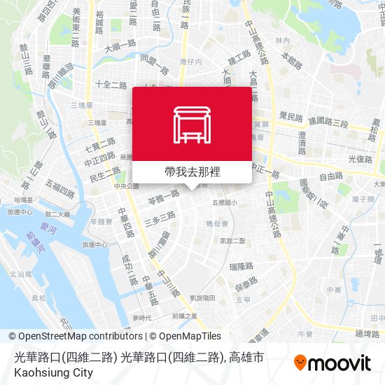 光華路口(四維二路) 光華路口(四維二路)地圖