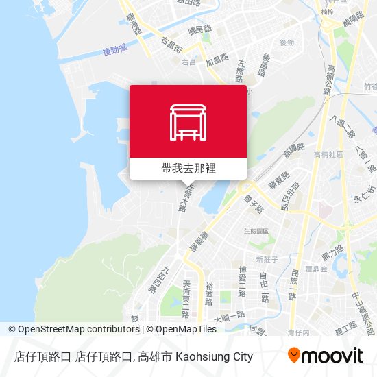 店仔頂路口 店仔頂路口地圖