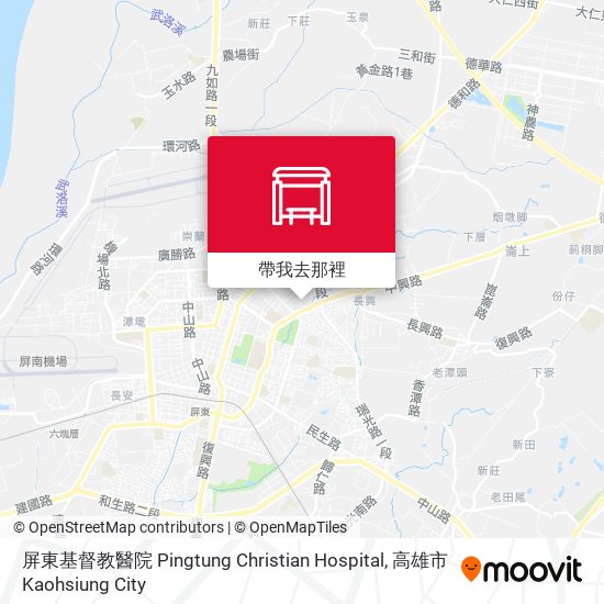 屏東基督教醫院 Pingtung Christian Hospital地圖