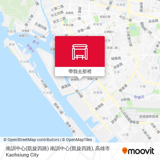 南訓中心(凱旋四路) 南訓中心(凱旋四路)地圖